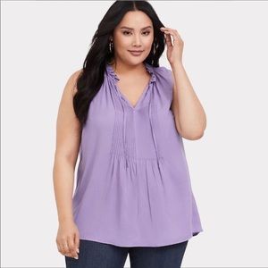 Torrid purple top